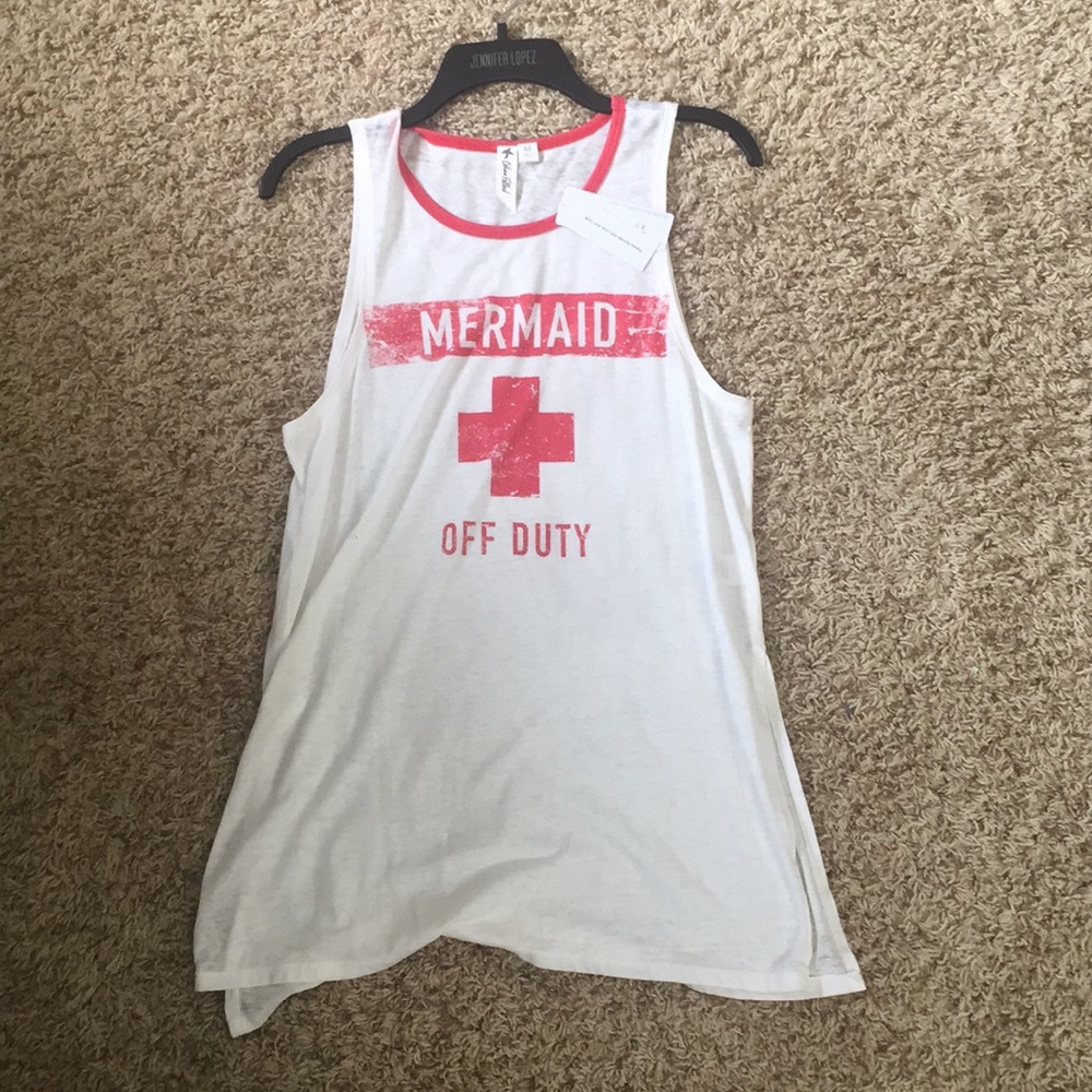 Mermaid off duty tank top